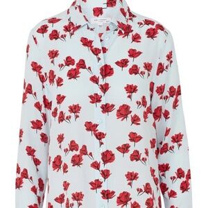 Equipment Leema Floral Silk Shirt